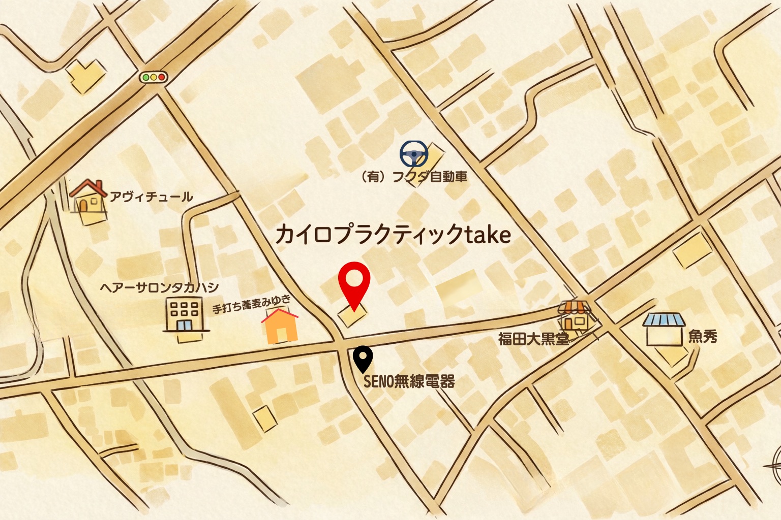 アクセスマップ